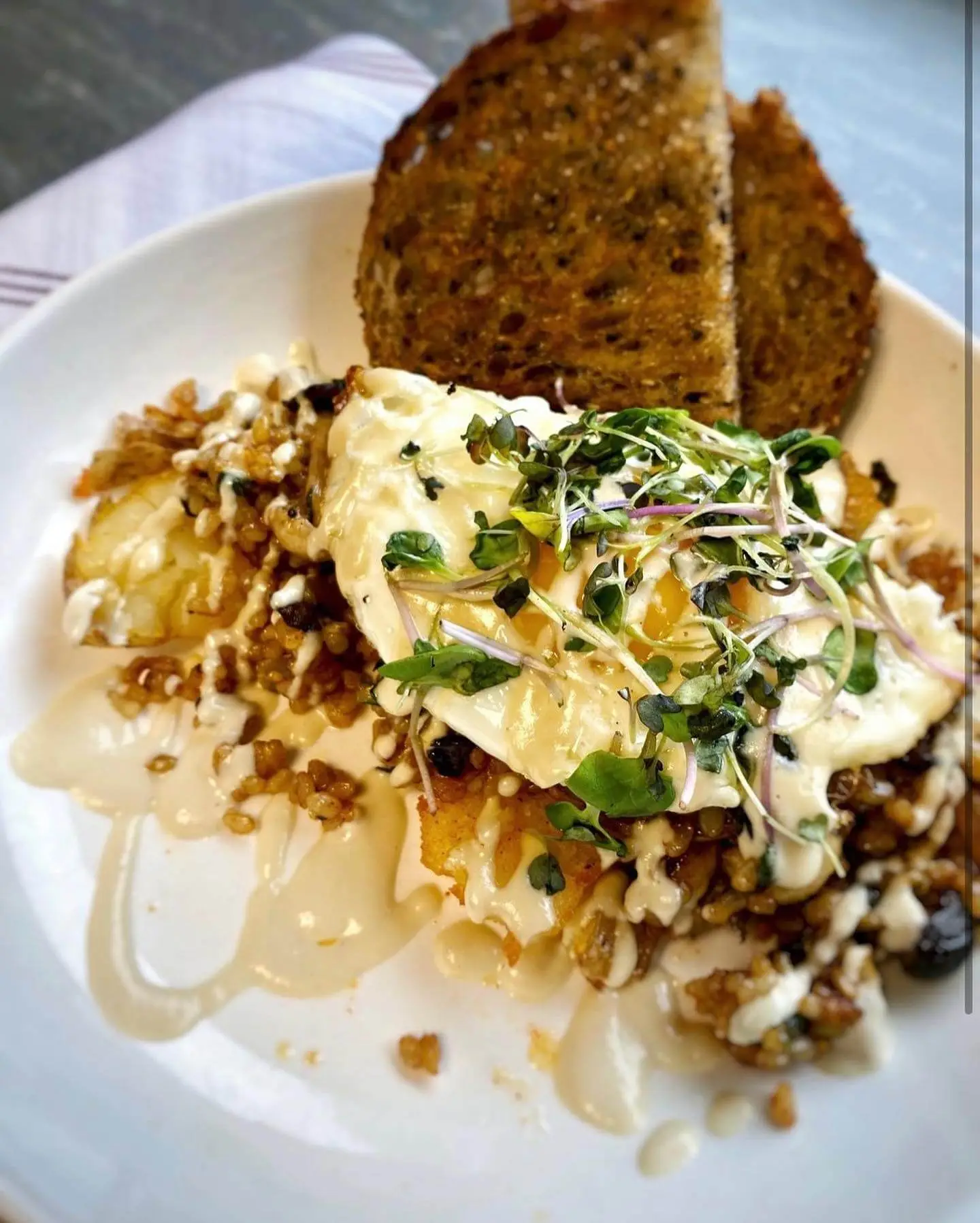 Gourmet mushroom dish with a variety of fresh mushrooms